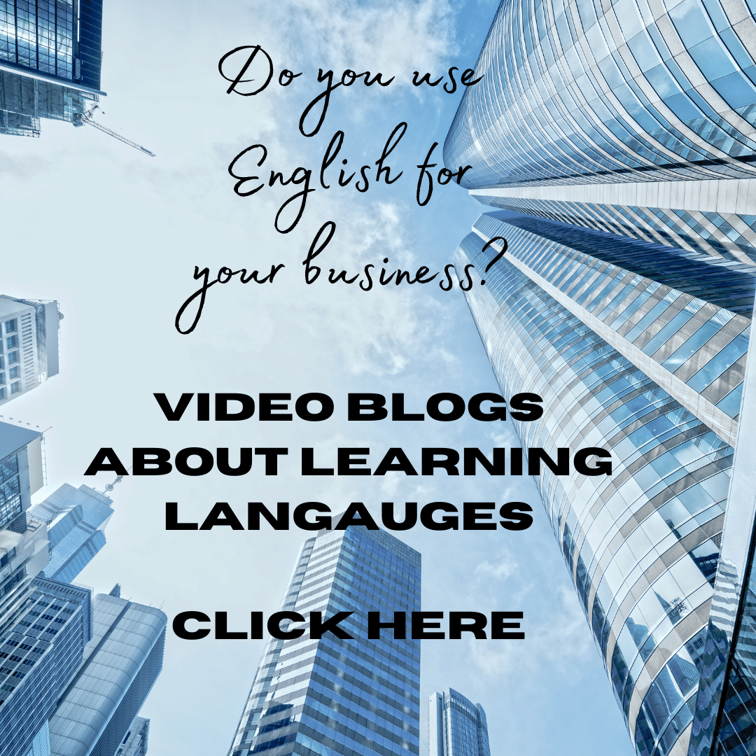 buildings in a big city - picture for video blogs about leanring languages